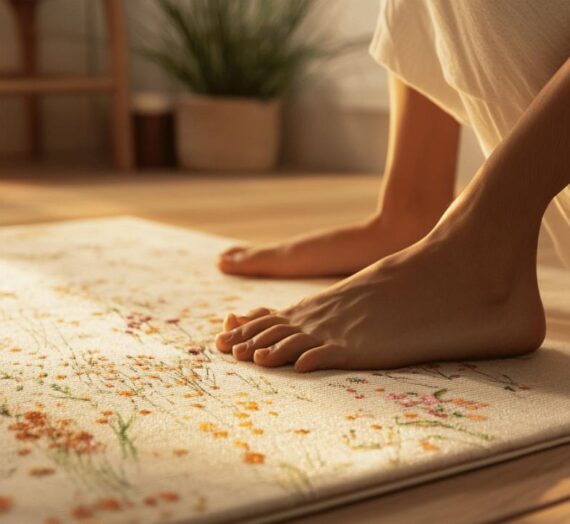 Comment utiliser le tapis champ de fleurs avec des aimants : guide d’entretien étape par étape